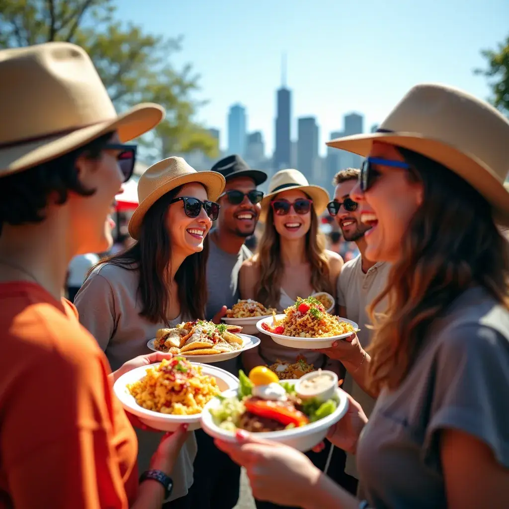 Вид на знаменитую статую рыбака на рынке Пайк Плейс