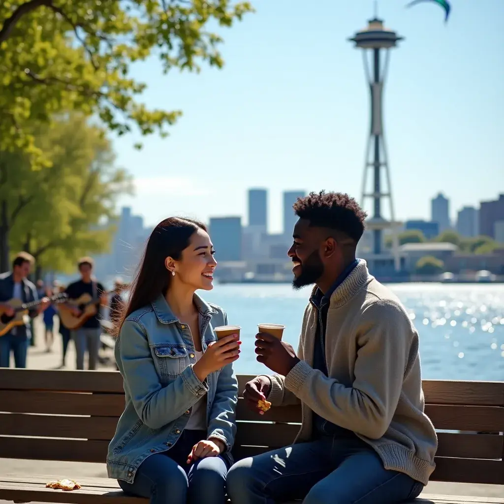 Кофейные машины, работающие в местной кофейне