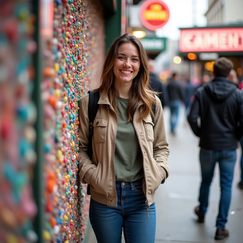 Люди выбирают свежую рыбу на рынке Пайк Плейс